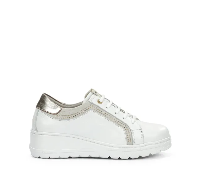 Fluchos Aqua F1997 sneakers donna bianche zeppa