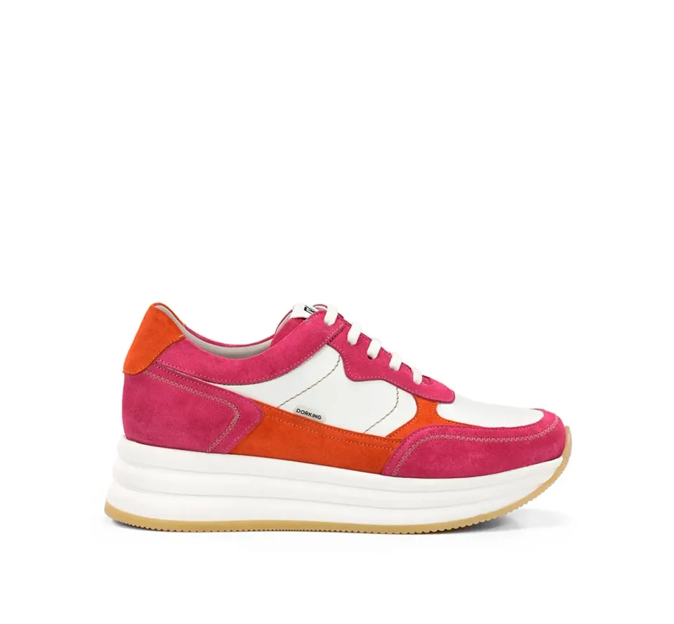 Fluchos Draz D9436 sneakers rosa platform donna