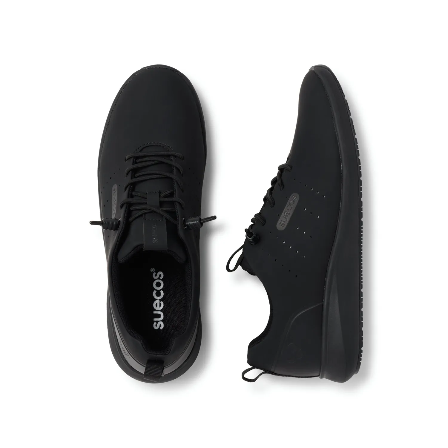 Suecos Natt scarpe nere antiscivolo lavoro