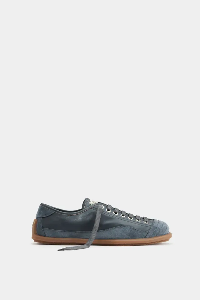 Eytys Balestra sneakers blu acciaio scamosciate