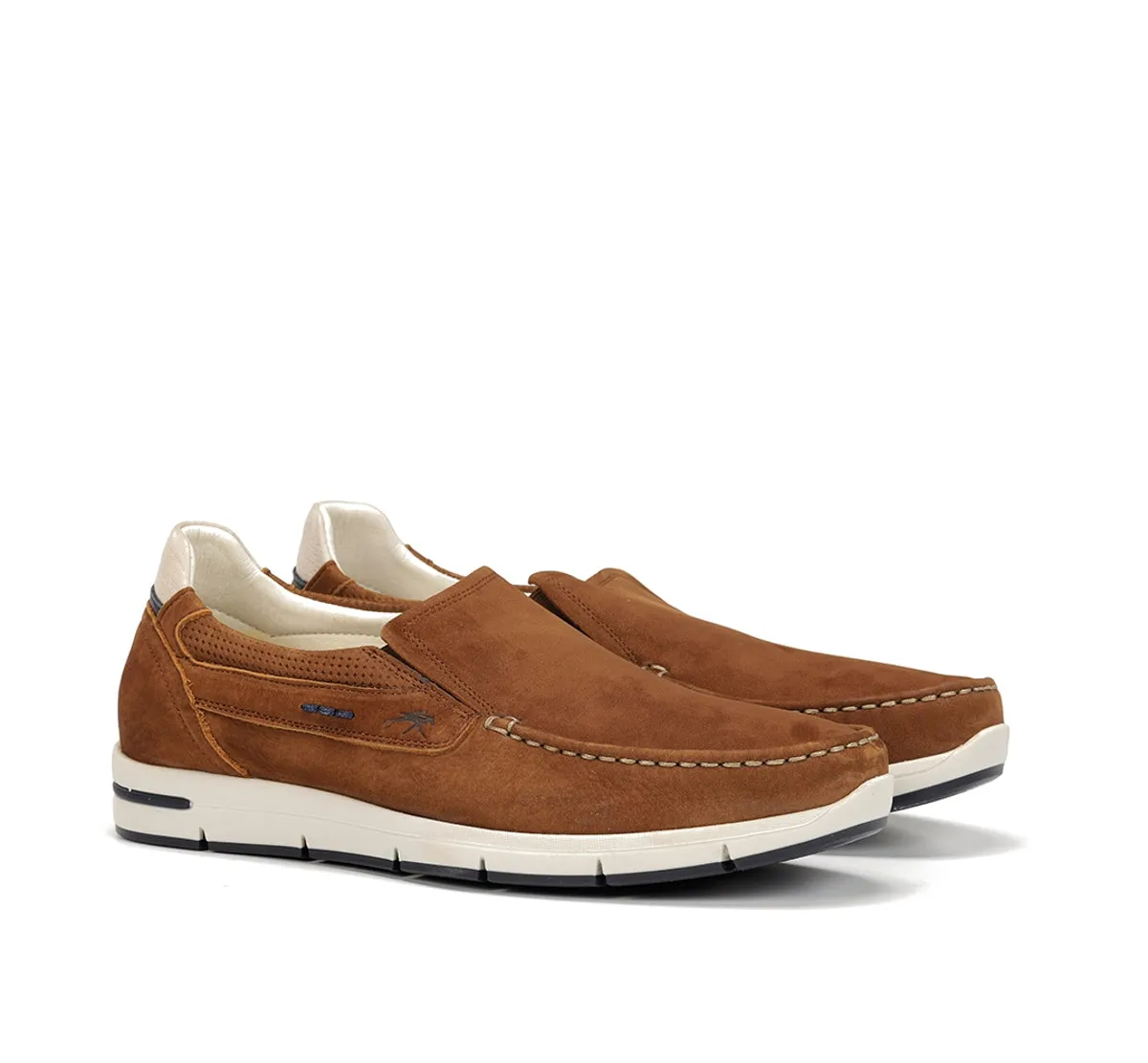 Fluchos Yannic F1696 slip on uomo marroni lacci