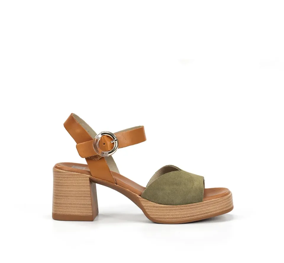 Fluchos Diamond D9287 Sandali Donna Verde Tacco