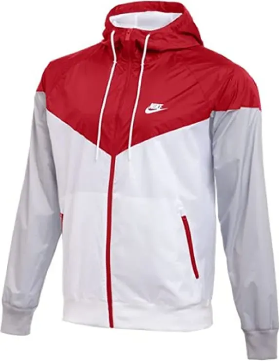 Nike Windrunner giacca antivento uomo rossa S