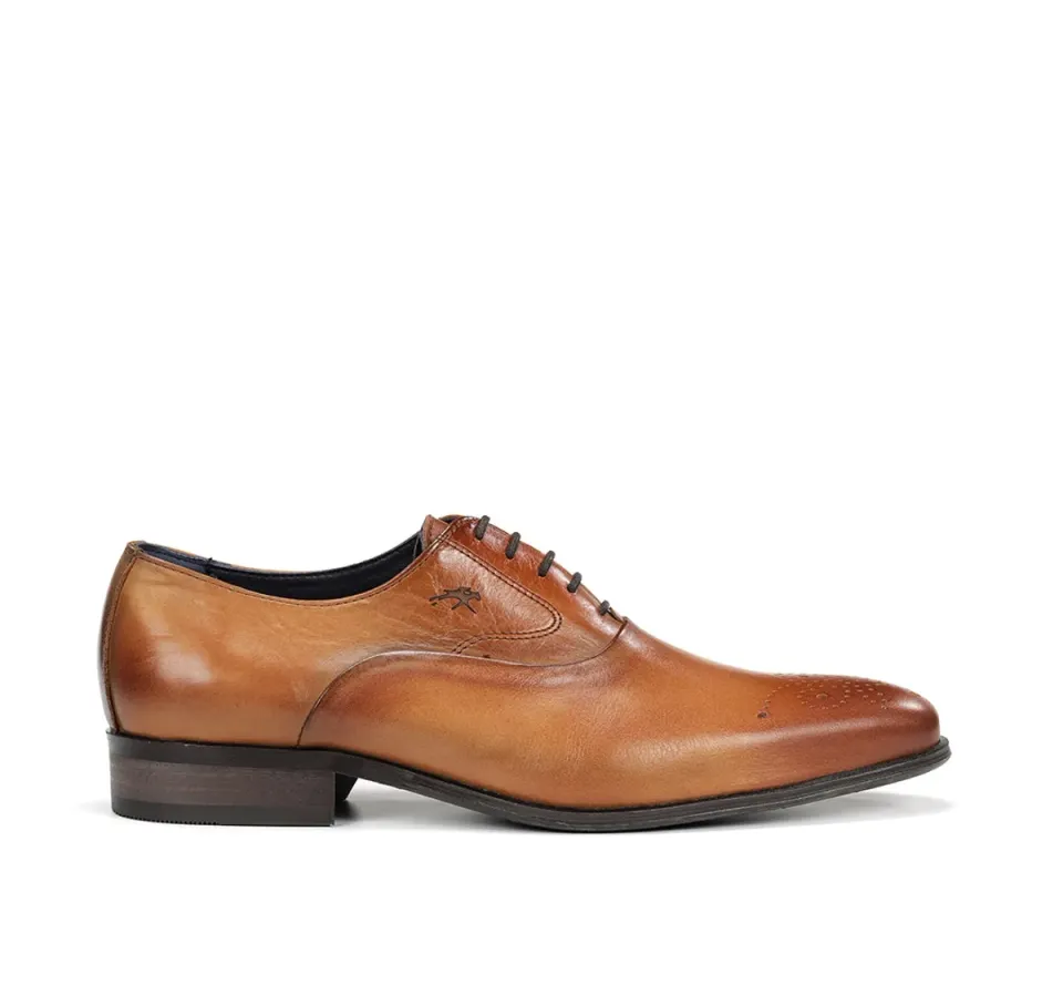 Fluchos Cesar F0404 scarpe marroni uomo cerimonia