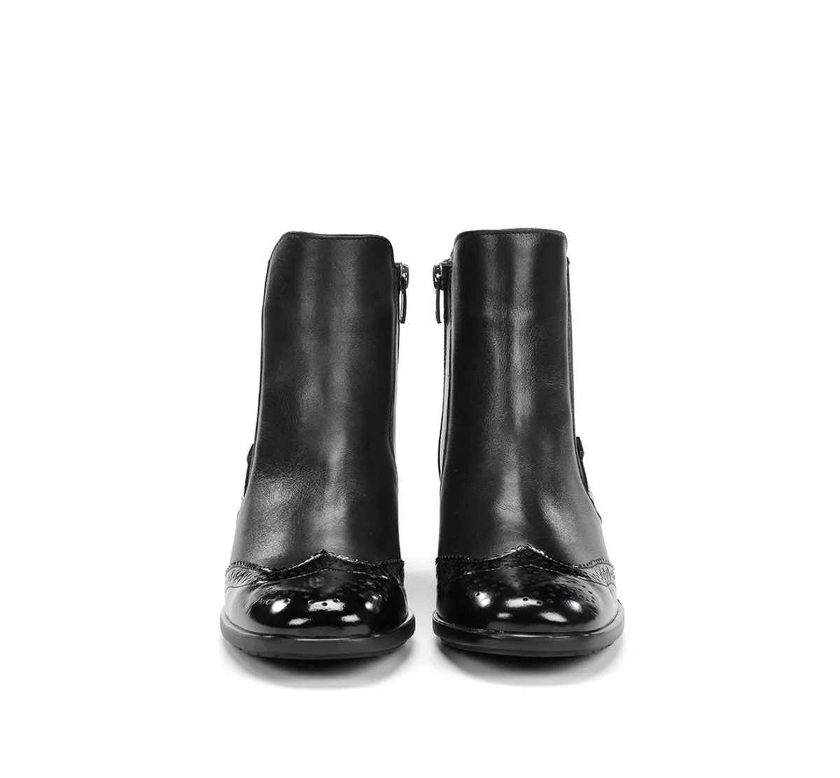 Fluchos Dorking Ikia D9368 tronchetto nero fibbie