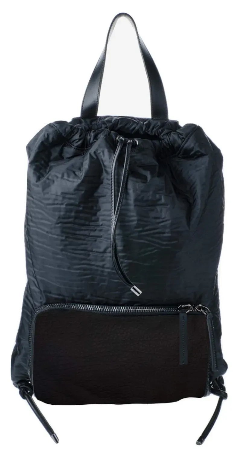 Alexander Smith zaino nylon pelle bottalata grande made in Italy