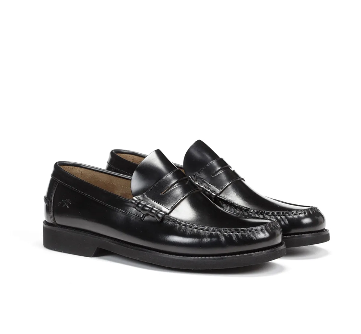 Fluchos Stamford F0047 mocassini uomo neri pelle