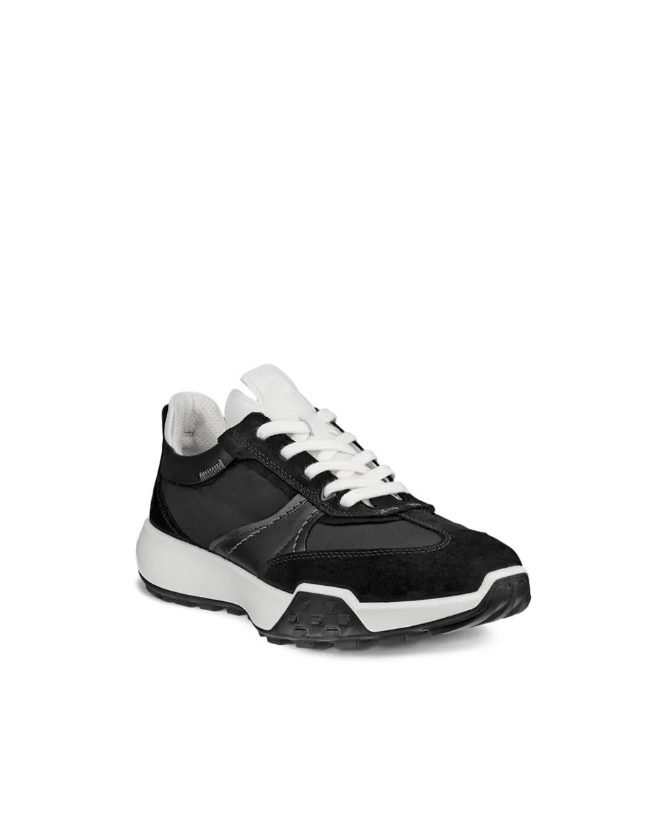 Ecco Retro Sneaker Sneakers Donna Mesh Pelle