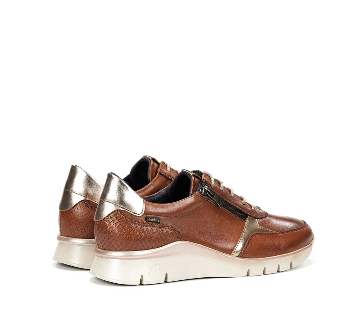 Fluchos Union F2070 sneakers donna marrone comode