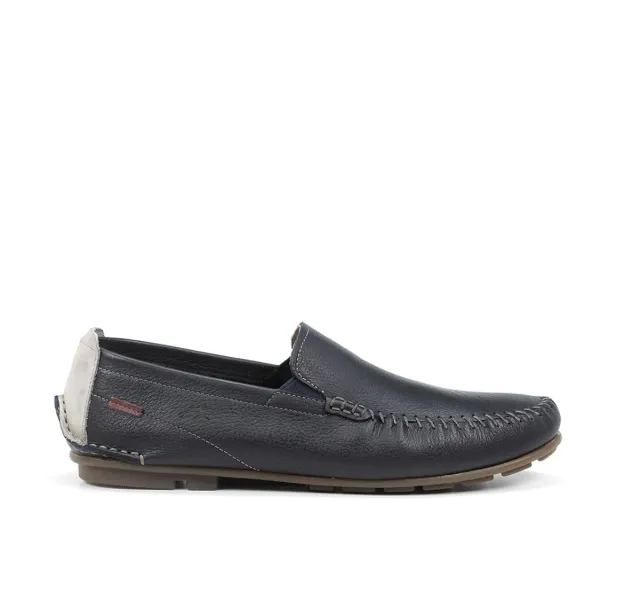 Fluchos Dorian F1173 mocassini uomo blu comfort