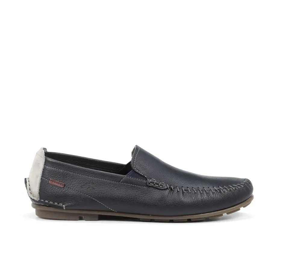 Fluchos Dorian F1173 mocassini uomo blu comfort