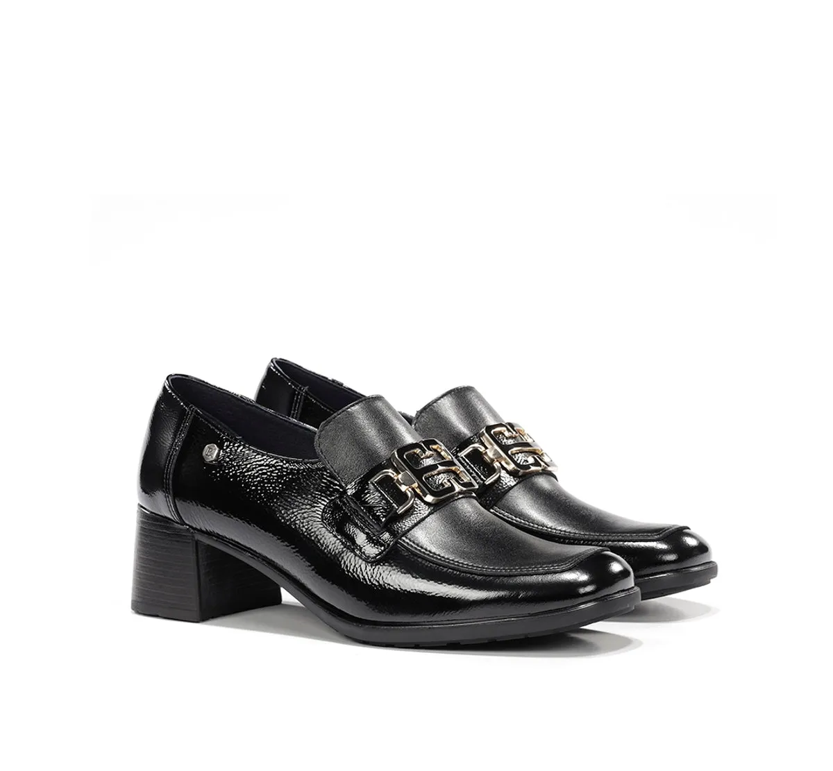 Dorking Ikia D9774 mocassini donna neri ufficio
