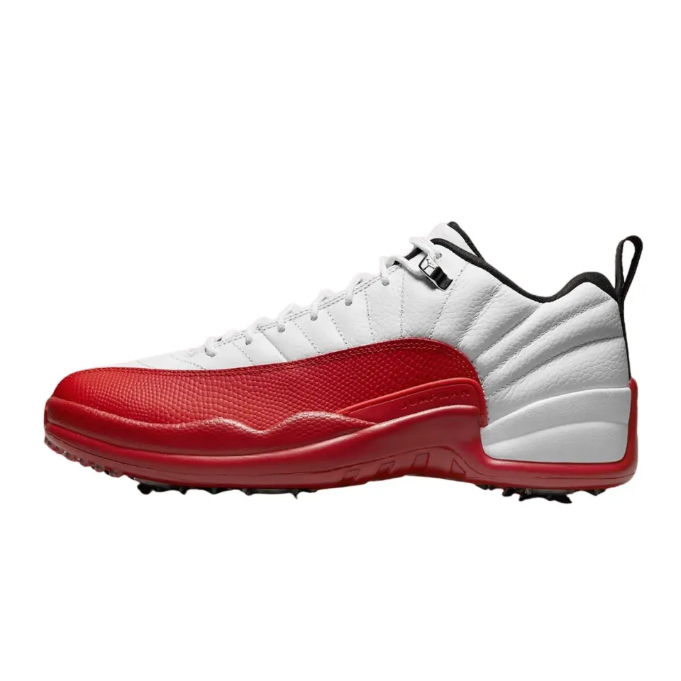 Jordan 12 Low Golf sneaker uomo bianco taxi