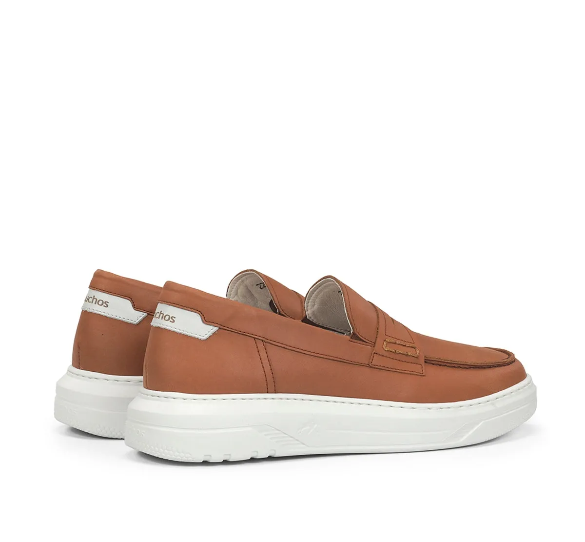 Fluchos Boston F2224 mocassino uomo marrone leggero