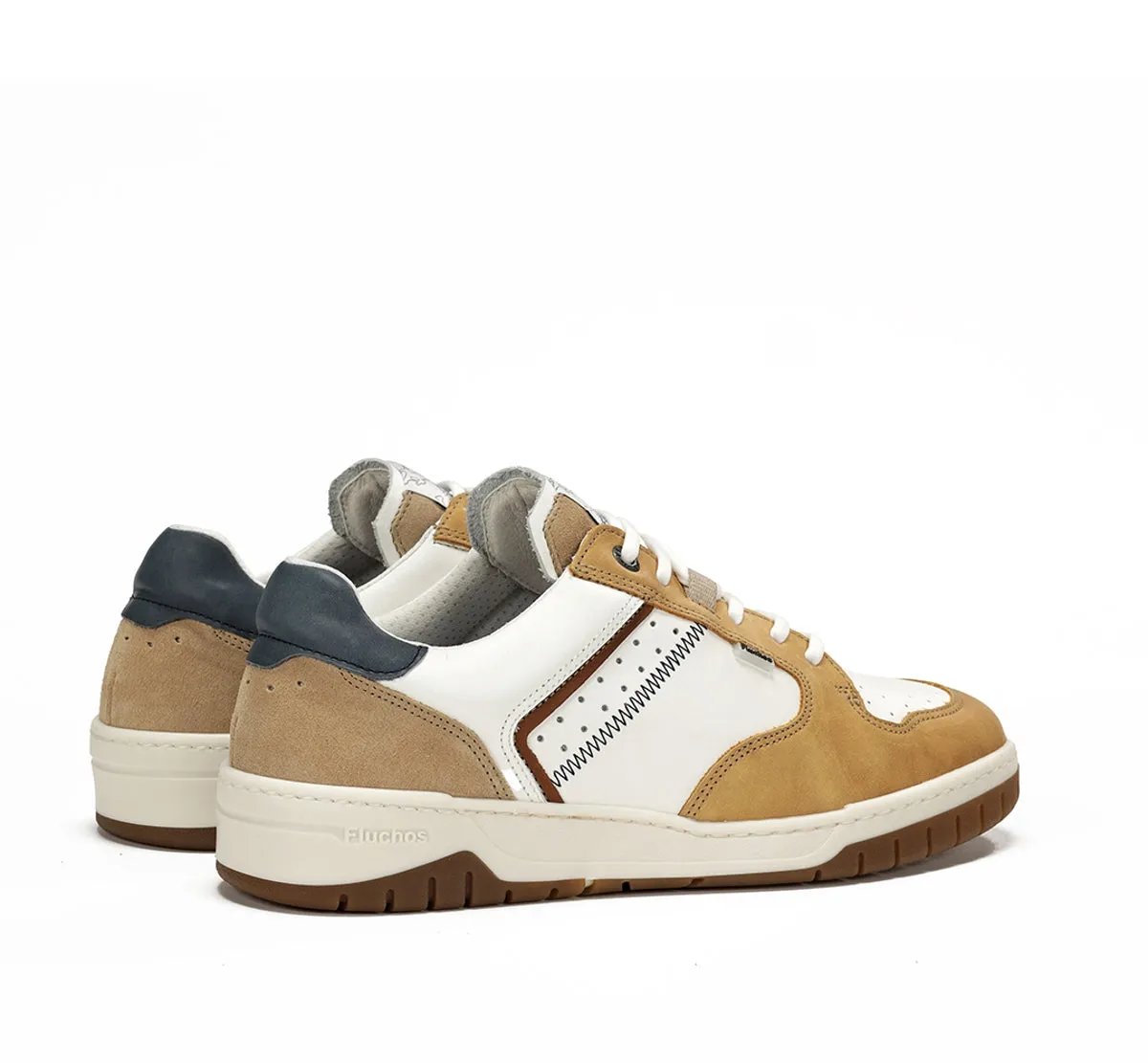 Fluchos Roger F1954 sneakers uomo gialle pelle