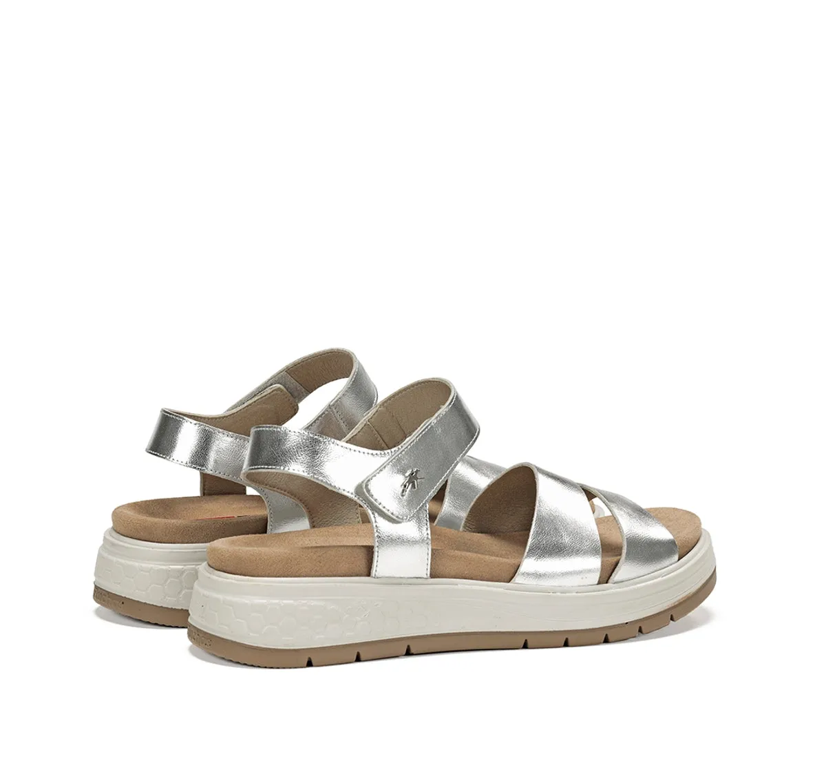 Fluchos Street F2006 sandalo donna argento leggero