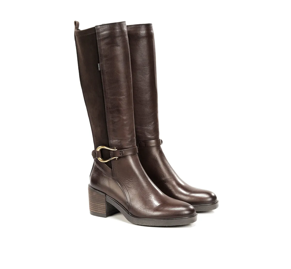 Fluchos Aroma D9752 stivali marrone donna confortevoli