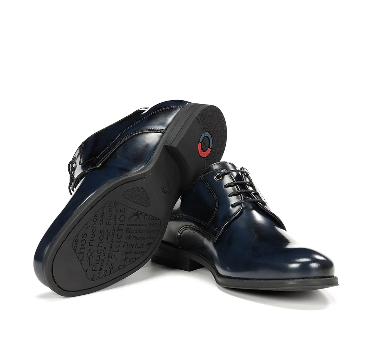 Fluchos Arthur F1931 scarpe uomo blu eleganti
