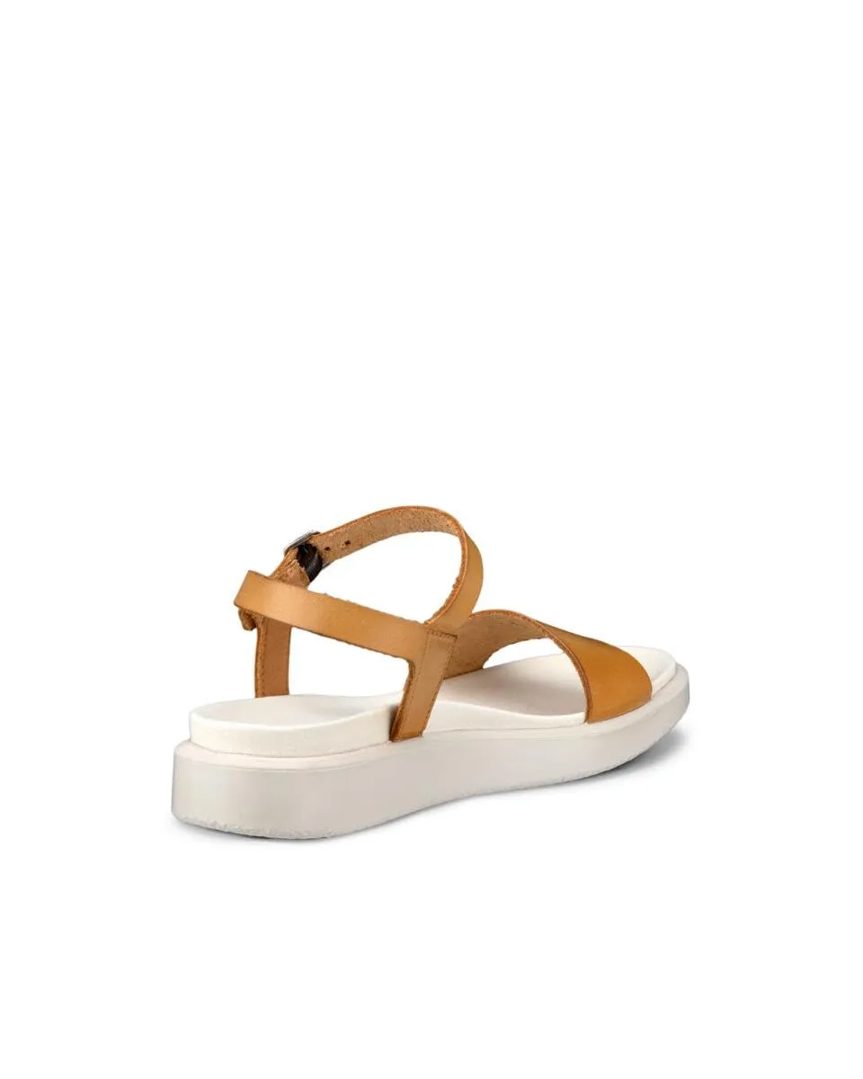 Ecco Flowt sandali donna neri eleganti tre fasce