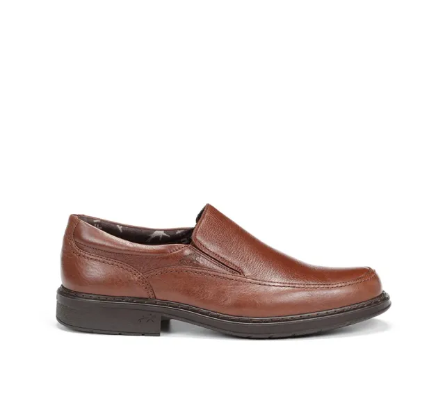 Fluchos Clipper 9578 slip on uomo marroni pelle