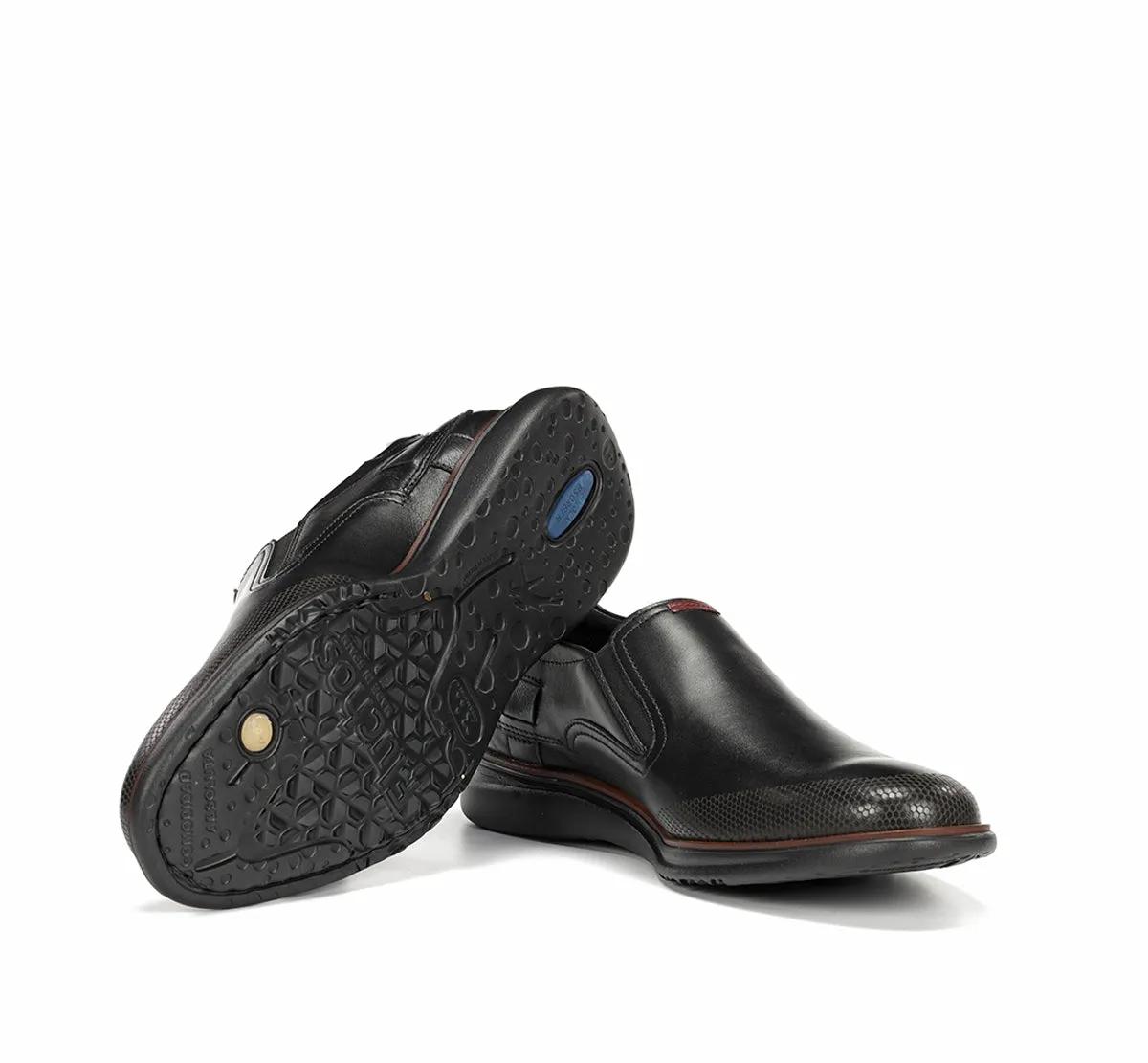 Fluchos Fenix F0205 slip-on uomo nere ammortizzate