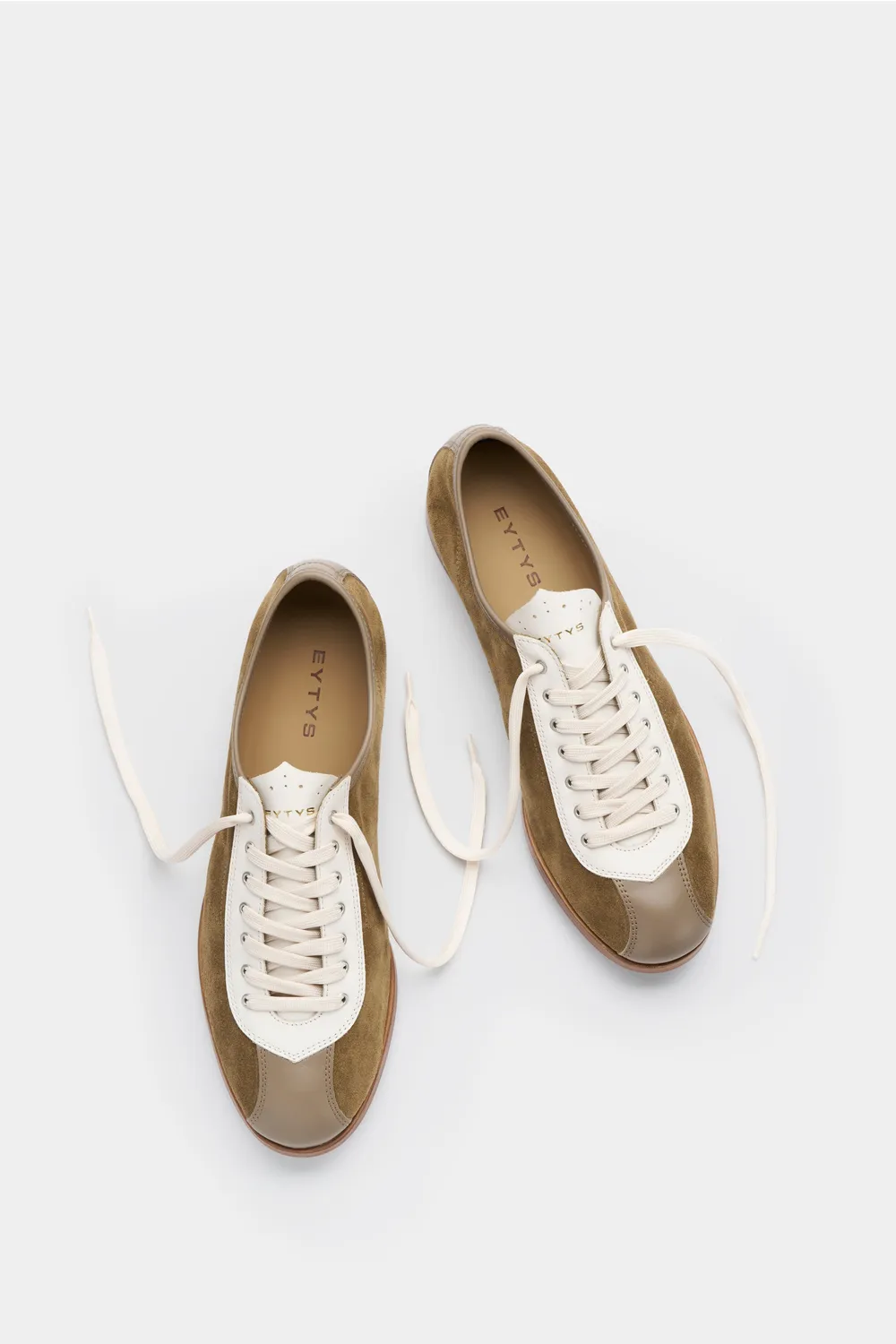 Eytys Victory scarpe eleganti scamosciato taupe