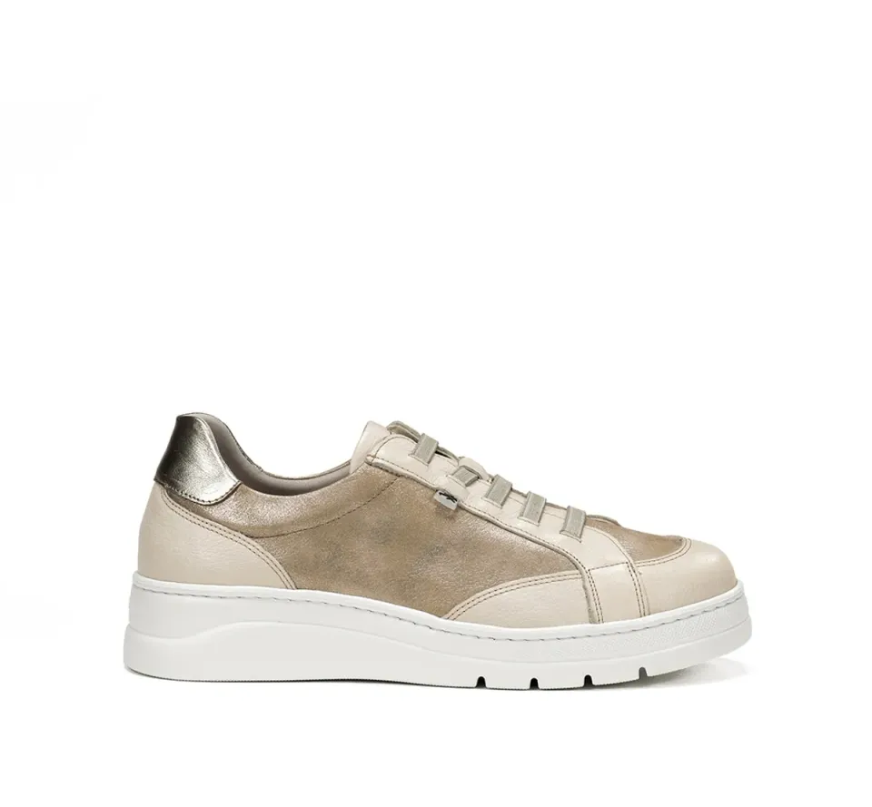 Fluchos Pompas F1918 sneakers donna tortora leggere