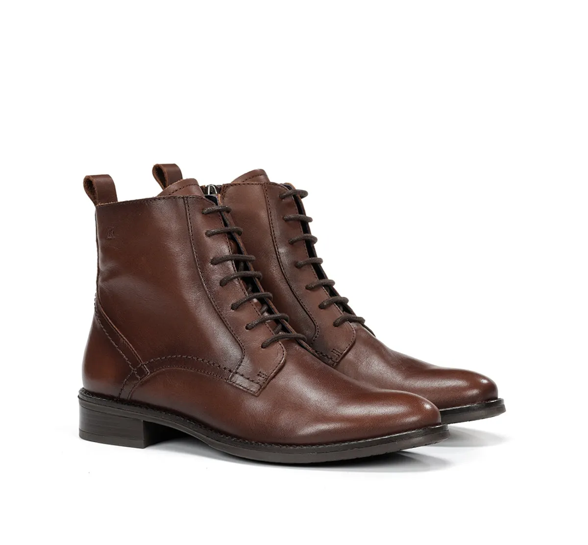 Fluchos Harvard D8343 stivaletti marroni donna
