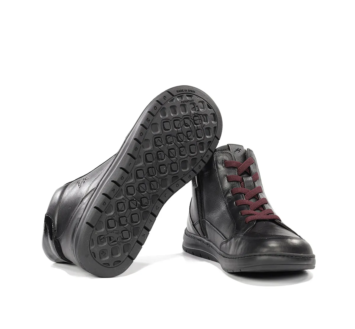 Fluchos Jungle F2553 Stivaletto Nero Leggero