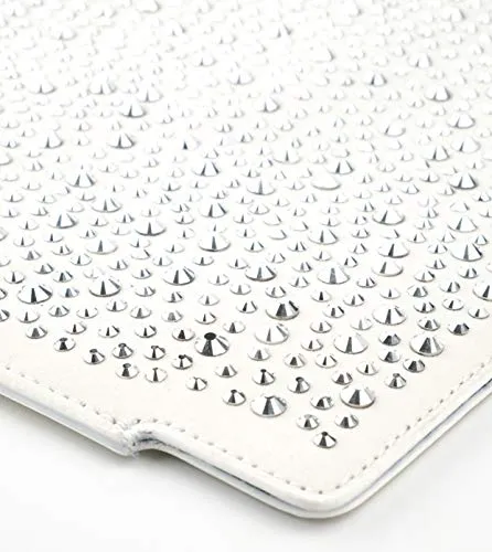 Alexander Smith Strass custodia tablet iPad 19,5x25 pelle gioiello