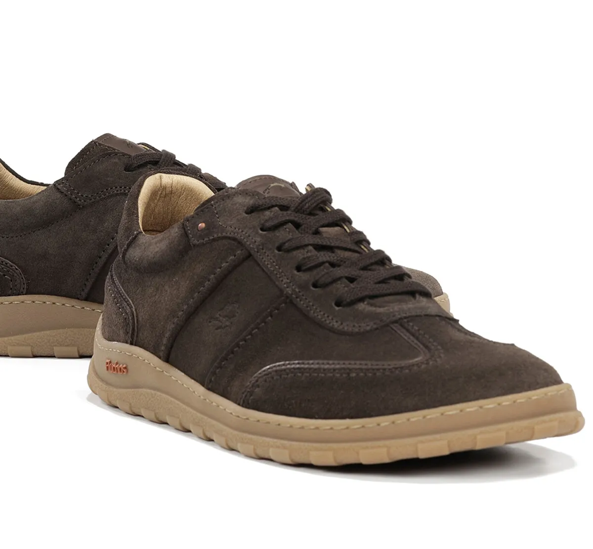 Fluchos Jerry F2502 sneakers uomo marroni larga