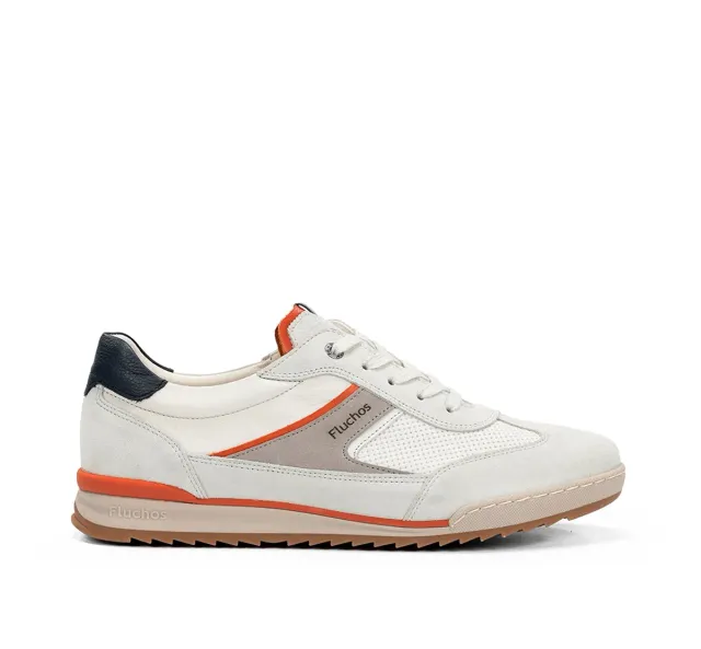Fluchos Elder F2184 sneakers uomo bianche comode