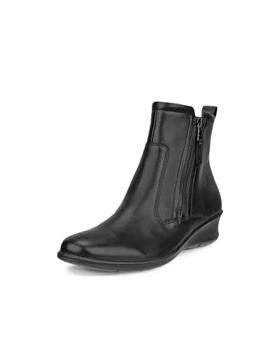 Ecco Felicia stivali donna 35 EU nero pelle zip