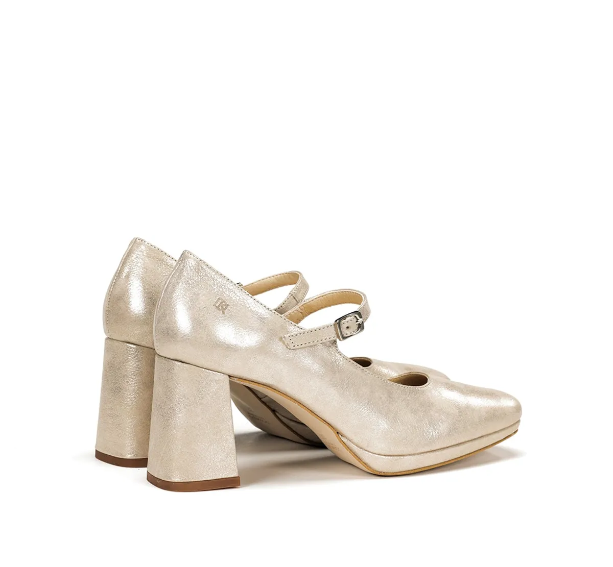 Fluchos Karla D9265 scarpa oro donna tacco