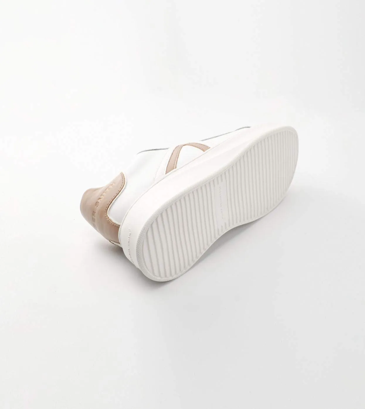Alexander Smith Carnaby White Rose sneakers donna plateau