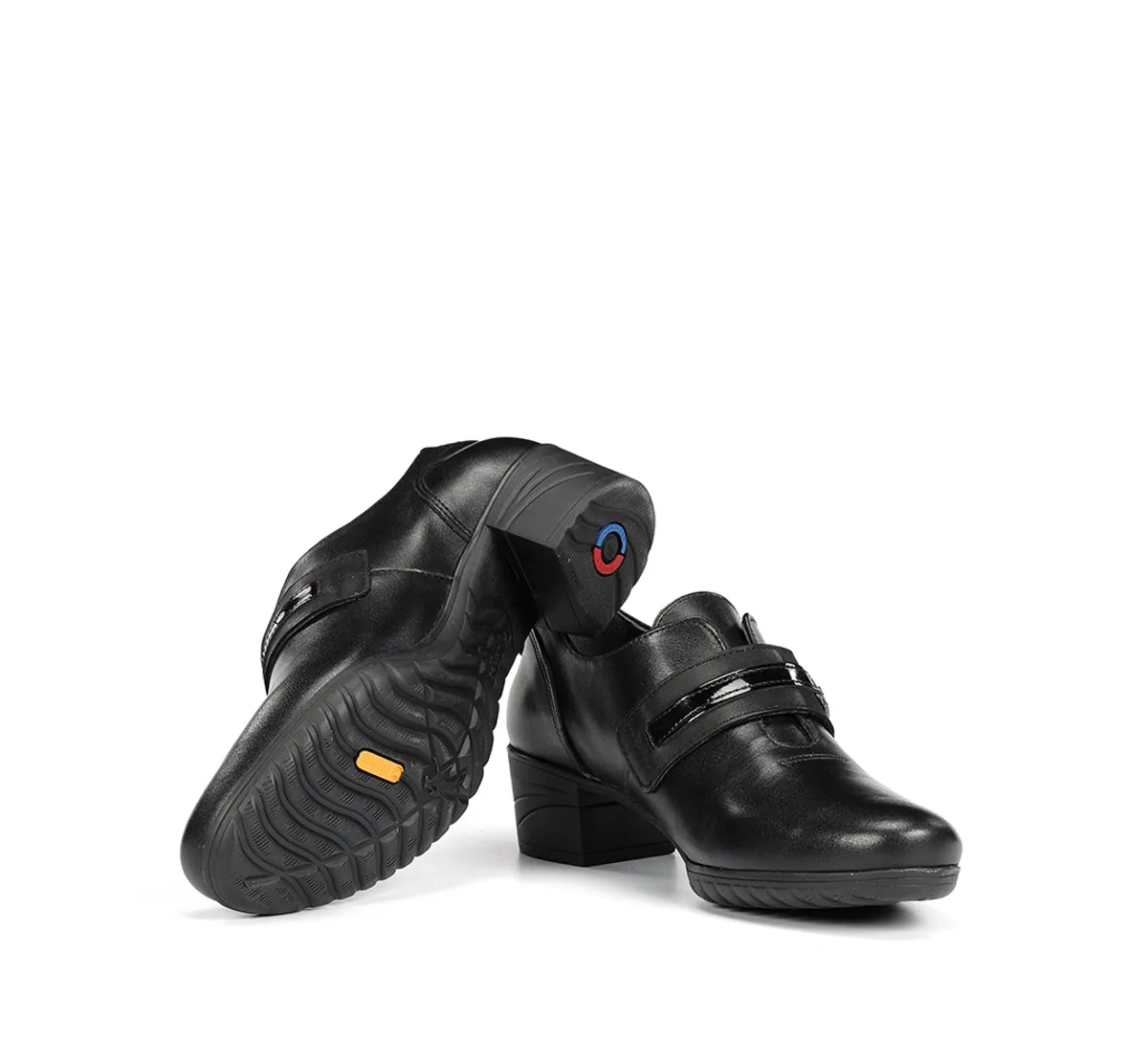 Fluchos Charis F0587 Décolleté Donna Nere Tacco
