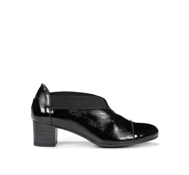 Fluchos Geminis D8638 scarpe donna nero tacco medio