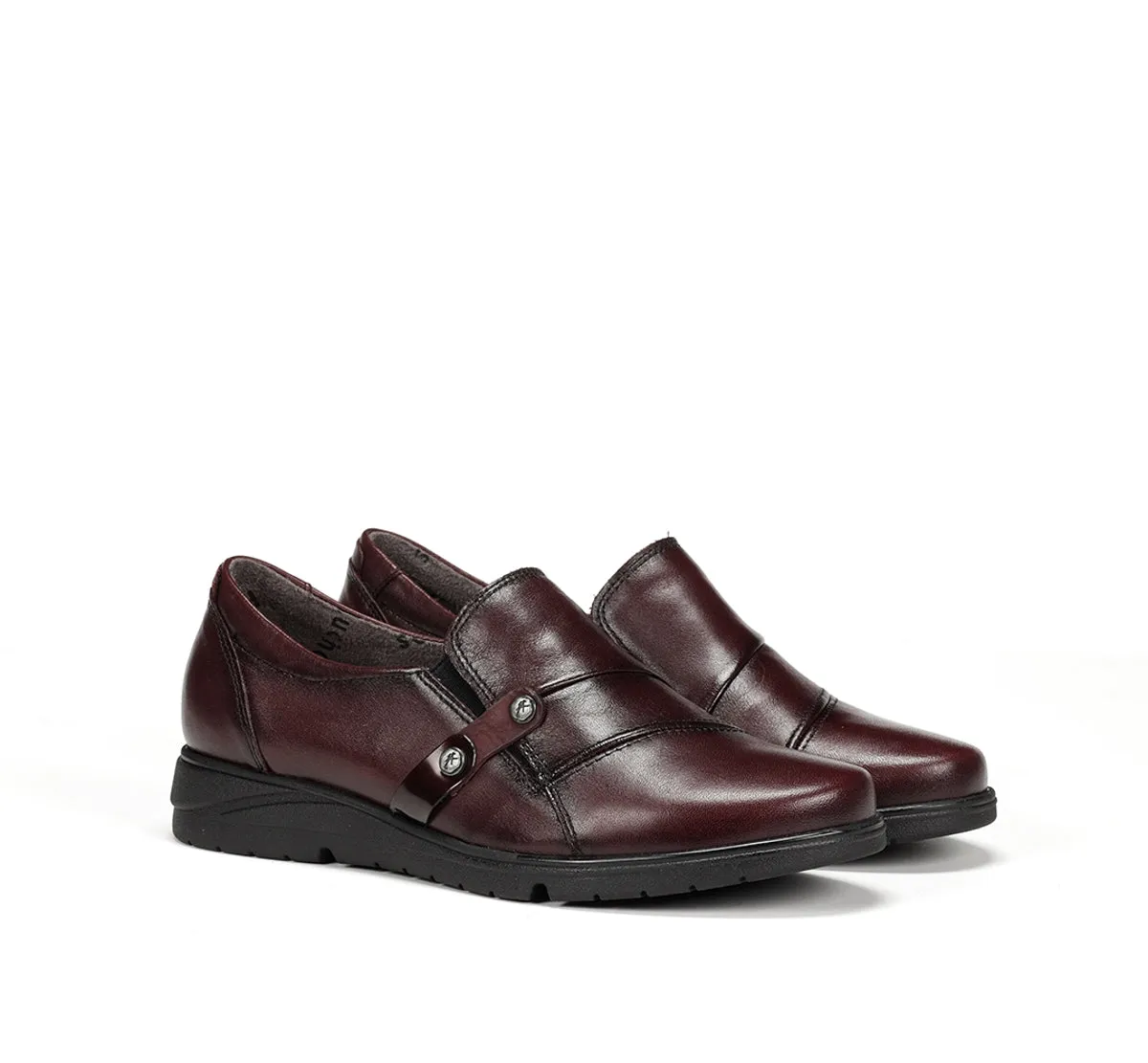 Fluchos Styll F1567 scarpe donna bordeaux comfort