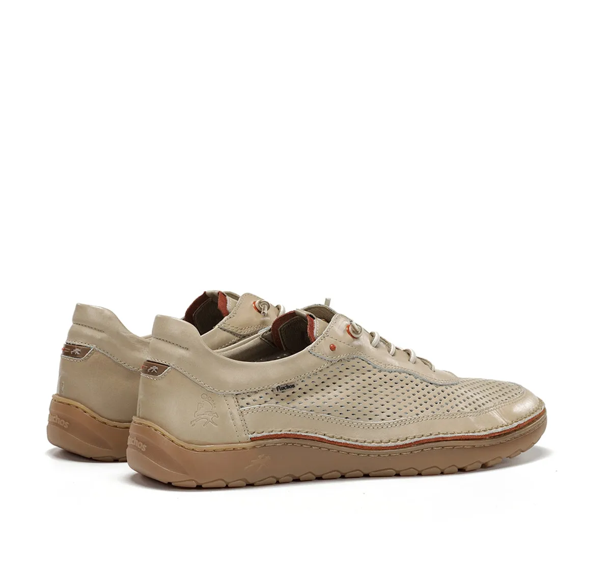 Fluchos Lenox F2219 sneakers uomo beige pianta larga