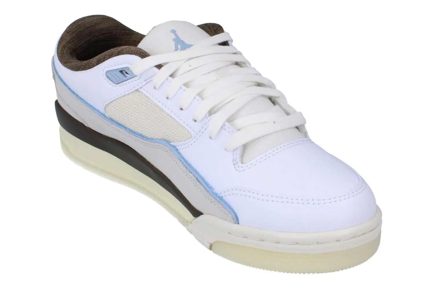 Jordan Flight Court scarpe basket uomo 42 EU bianche blu