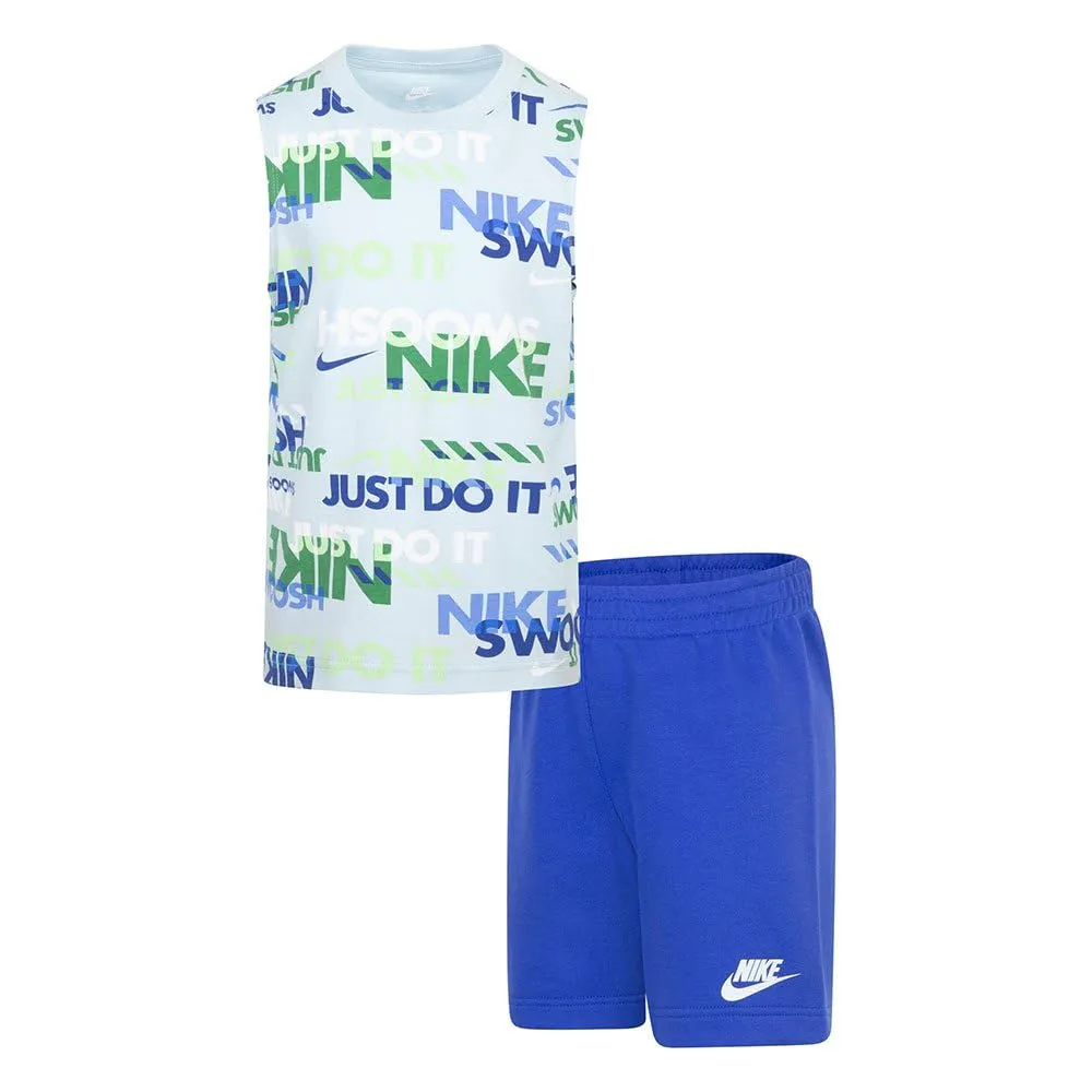Nike Essentials tuta bimbi unisex cotone nero
