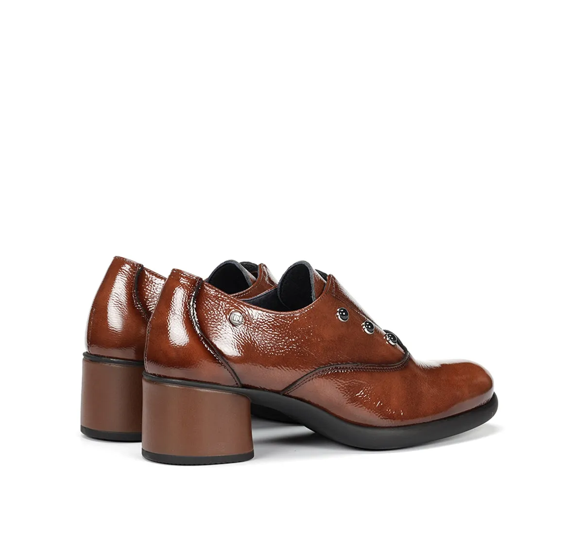 Dorking Macy D9376 scarpe donna marroni tacco medio