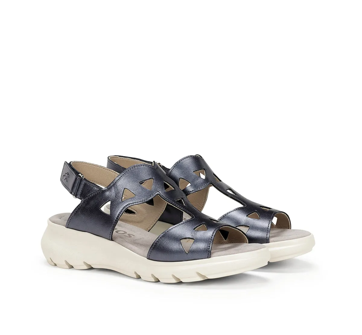 Fluchos Lua F1657 sandali donna blu