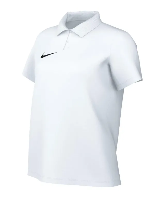 Nike Park 26 polo donna XS White Black manica corta