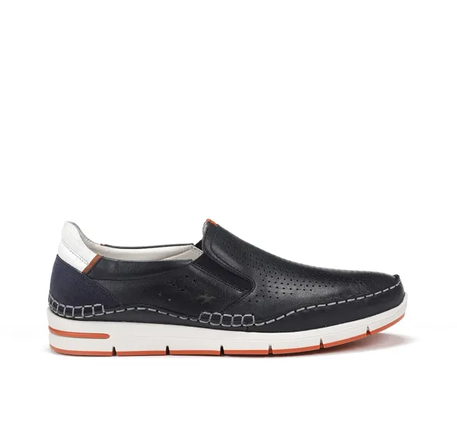 Fluchos Yannic F1445 scarpe uomo blu comode