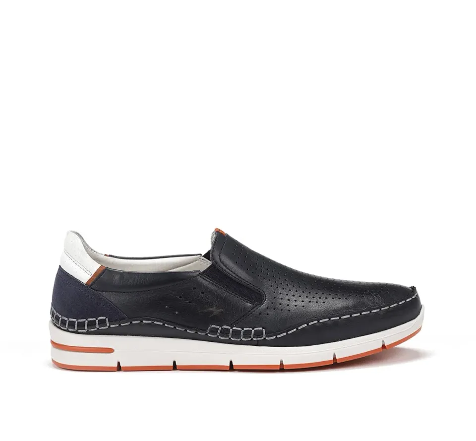 Fluchos Yannic F1445 scarpe uomo blu comode