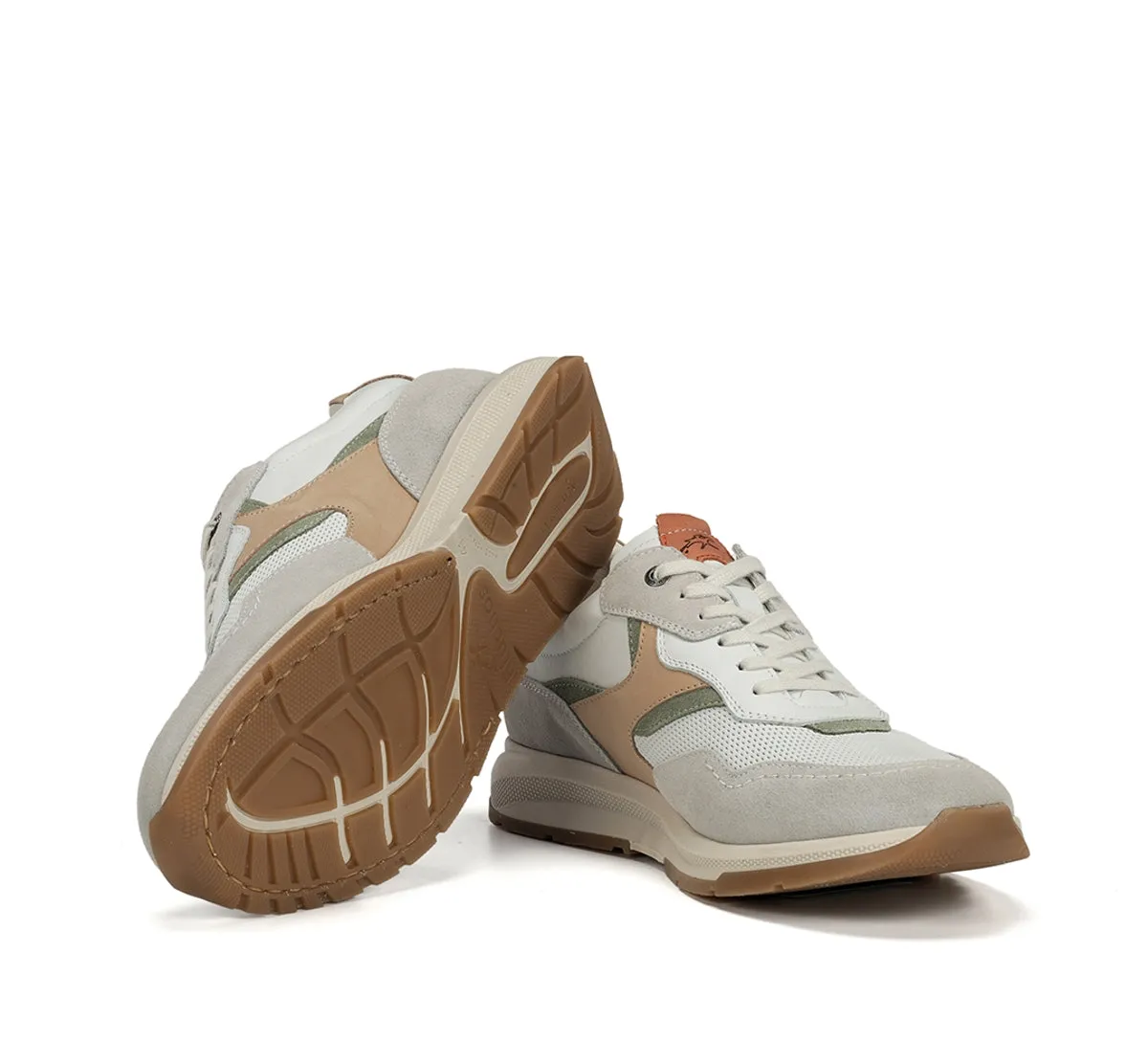 Fluchos Karter F2404 Sneakers Grigie Uomo Largo