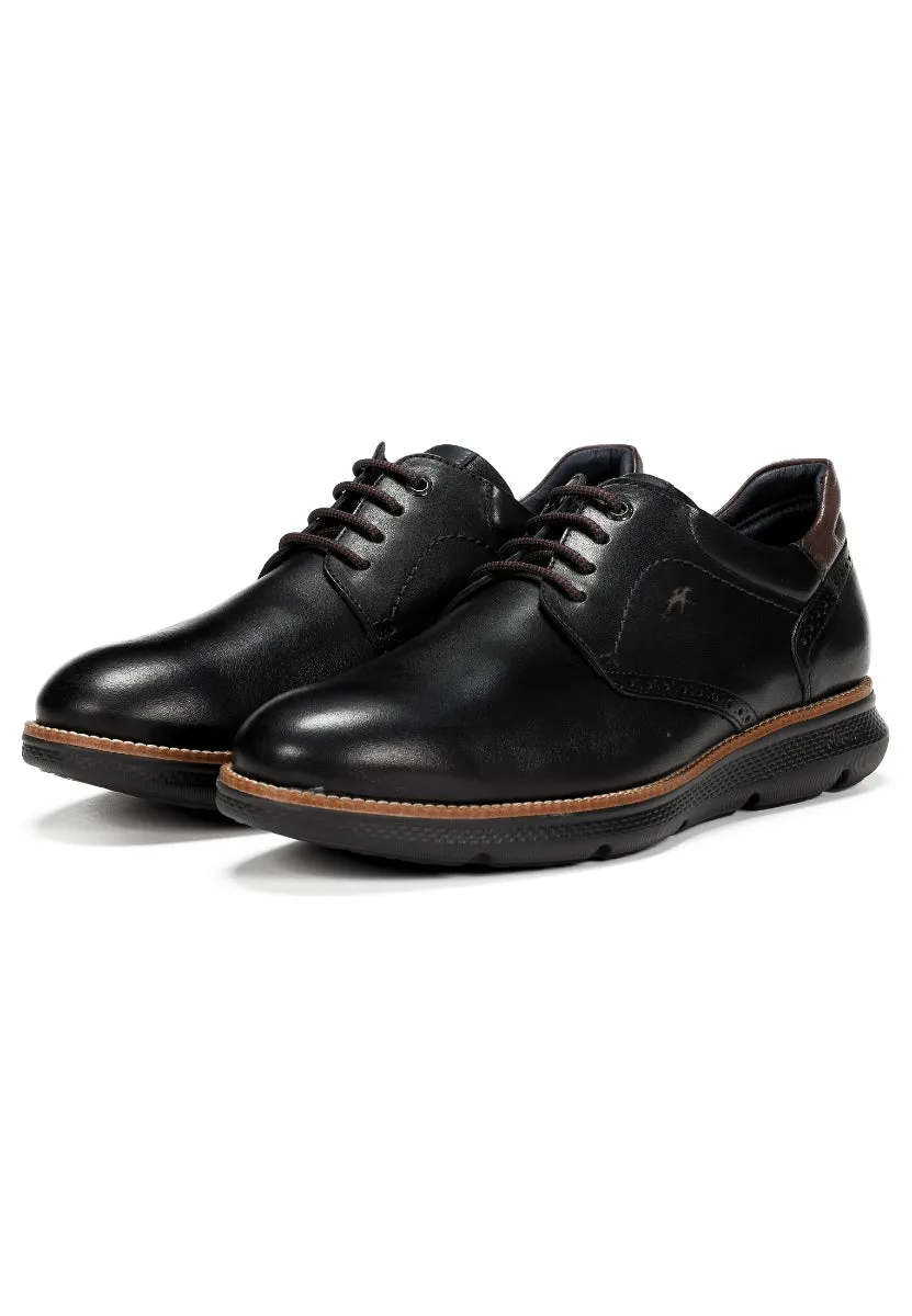 Fluchos William F1351 scarpe uomo nere classiche
