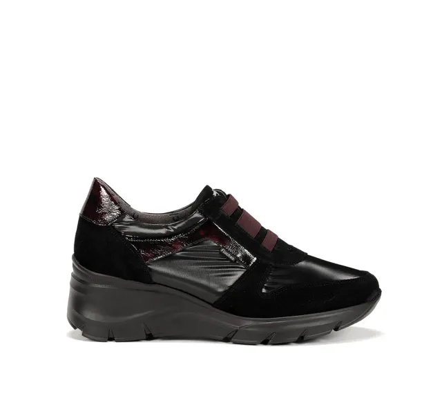 Fluchos Olas F1509 sneakers donna nere zeppa