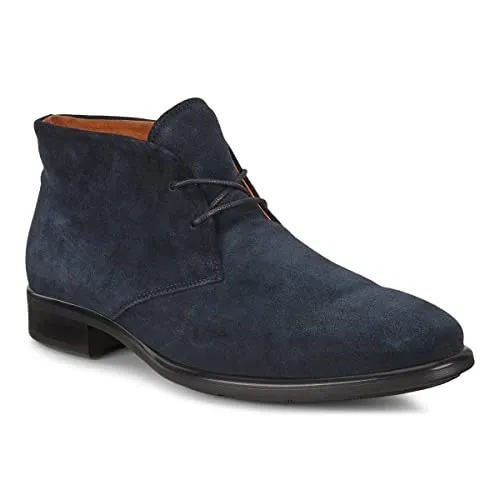 Ecco Citytray stivaletti uomo camoscio chukka